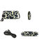 Image #2 - Wrangler Women's Cow Print Wristlet Crossbody, Black, hi-res