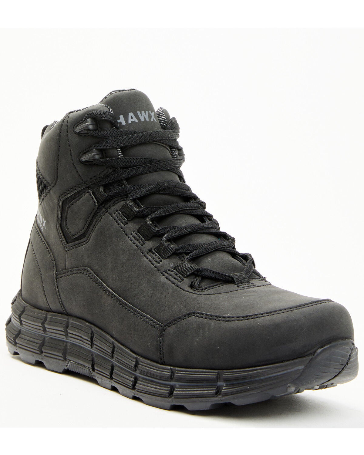 Hawx Men's 6" Athletic Work Boots - Composite Toe, Black, hi-res