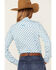 Image #4 - Ariat Women's Kirby Day Dreamer Print Button Down Long Sleeve Western Shirt, Blue/white, hi-res