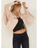 Image #2 - Idyllwind Women's Odessa Faux Suede Fringe Moto Jacket, Pink, hi-res