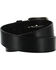 Justin Men's Bent Rail Bomber Western Belt, Black, hi-res
