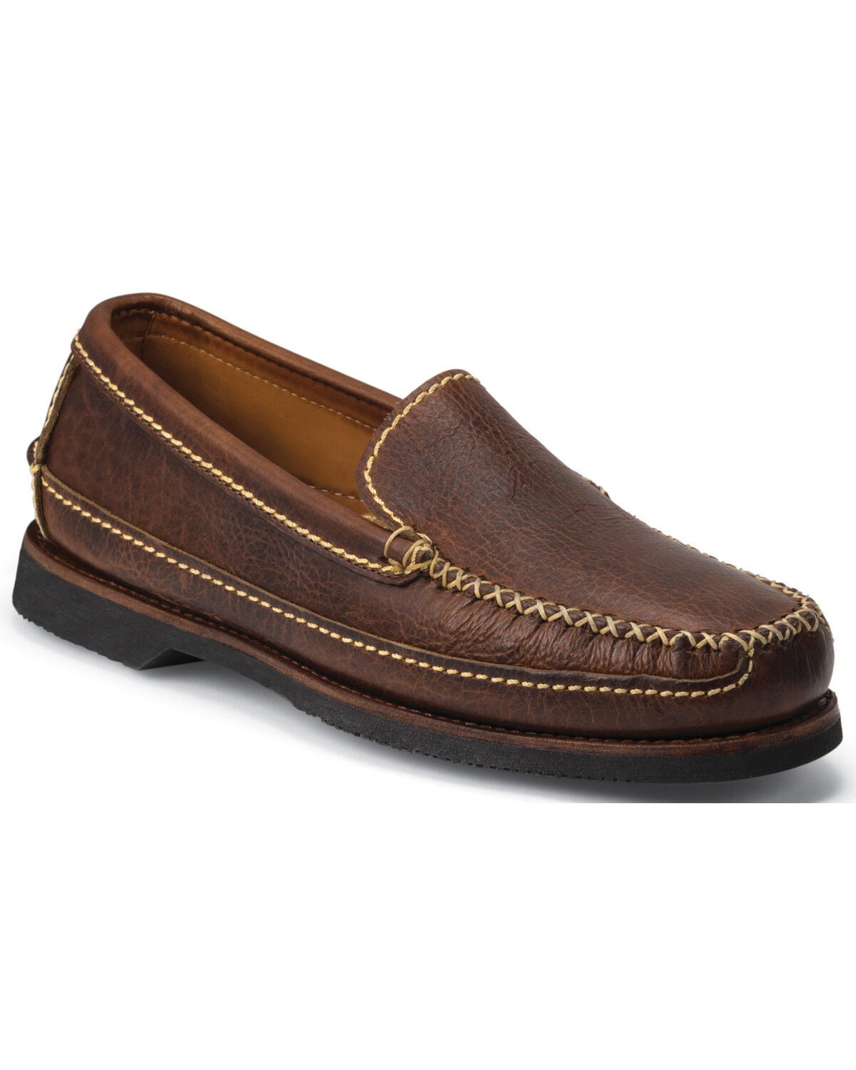 Rugged Casual Bison Loafers 