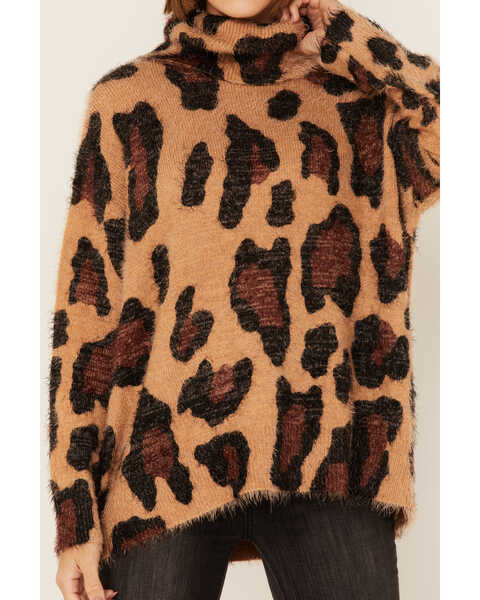 Image #3 - Show Me Your Mumu Women's Cheetah Fever Sweater , Multi, hi-res