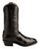 Image #2 - Justin Uniform Western Boots - Round Toe, Black, hi-res