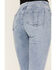 Image #4 - Shyanne Women's Light Wash High Rise Flare Jeans, Light Wash, hi-res