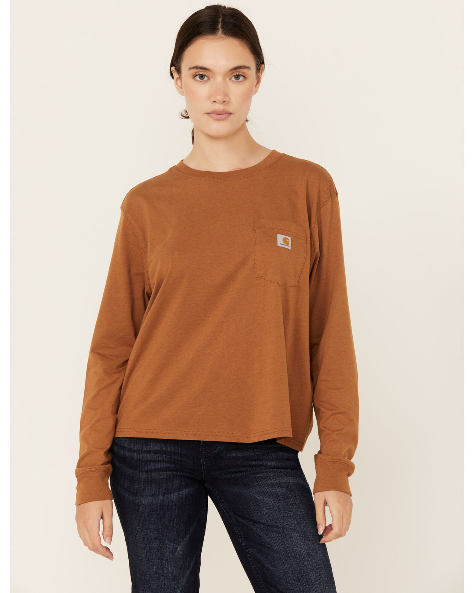 Carhartt long sleeve pocket tee outlet