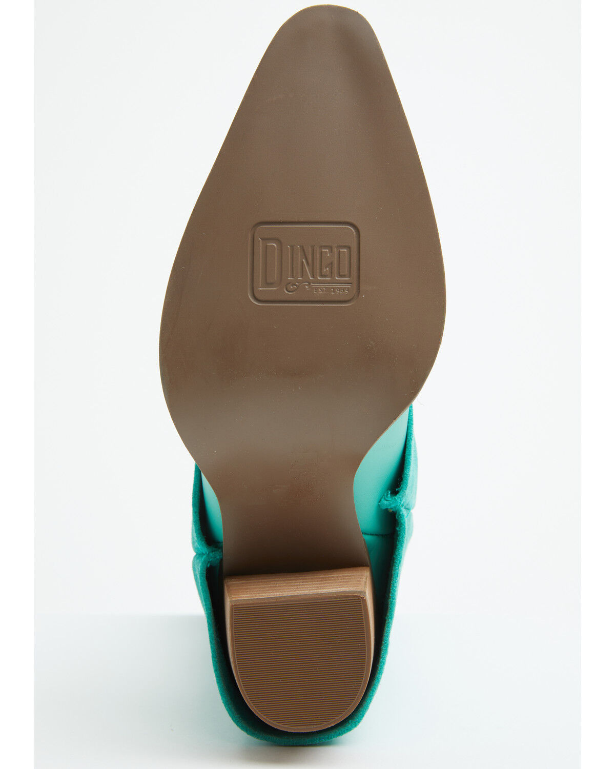 Image #7 - Dingo Women's Wild Horses Tall Western Boots - Snip Toe, Green, hi-res