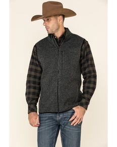 Cody James Men's Black Venture Sweater Vest , Black, hi-res