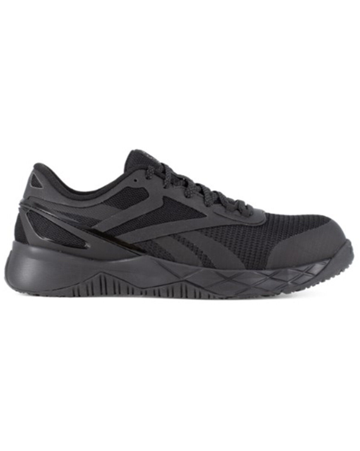 Image #2 - Reebok Women's Nanoflex TR Athletic Work Shoes - Composite Toe, Black, hi-res