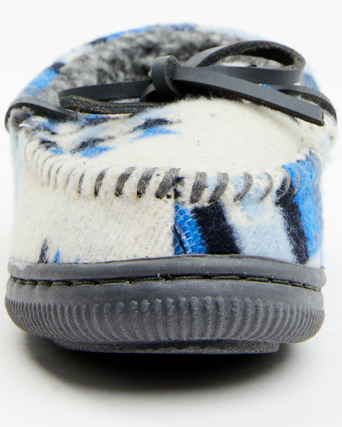 Image #4 - Twister Toddler Boys' Southwestern Print Moccasins, Blue, hi-res