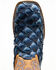 Image #6 - Cody James Men's Exotic Pirarucu Western Boots - Broad Square Toe , Blue, hi-res
