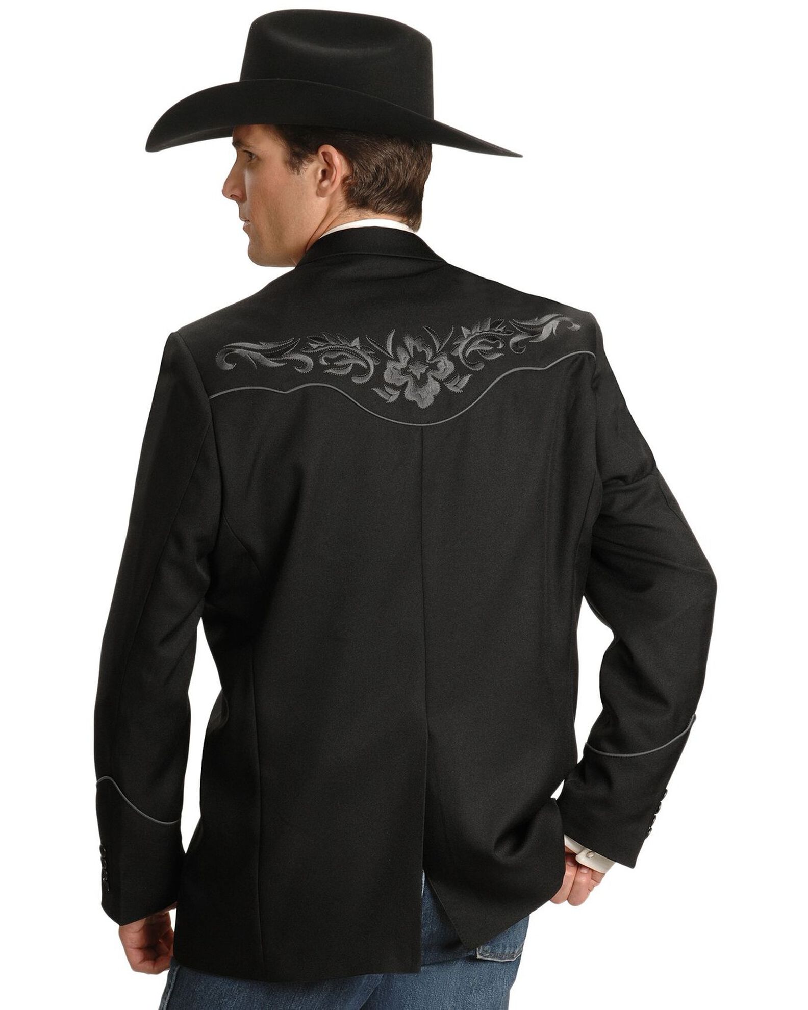 Scully Men s Floral Embroidery Western Jacket Country Outfitter