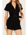 Show Me Your Mumu Women's Outlaw Romper, Black, hi-res