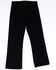 Image #1 - Cody James Boys' Night Rider Mid Rise Rigid Relaxed Bootcut Jeans, Black, hi-res