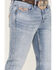 Image #2 - Cody James Men's Fandango Light Medium Wash Stretch Slim Straight Jeans, Light Medium Wash, hi-res