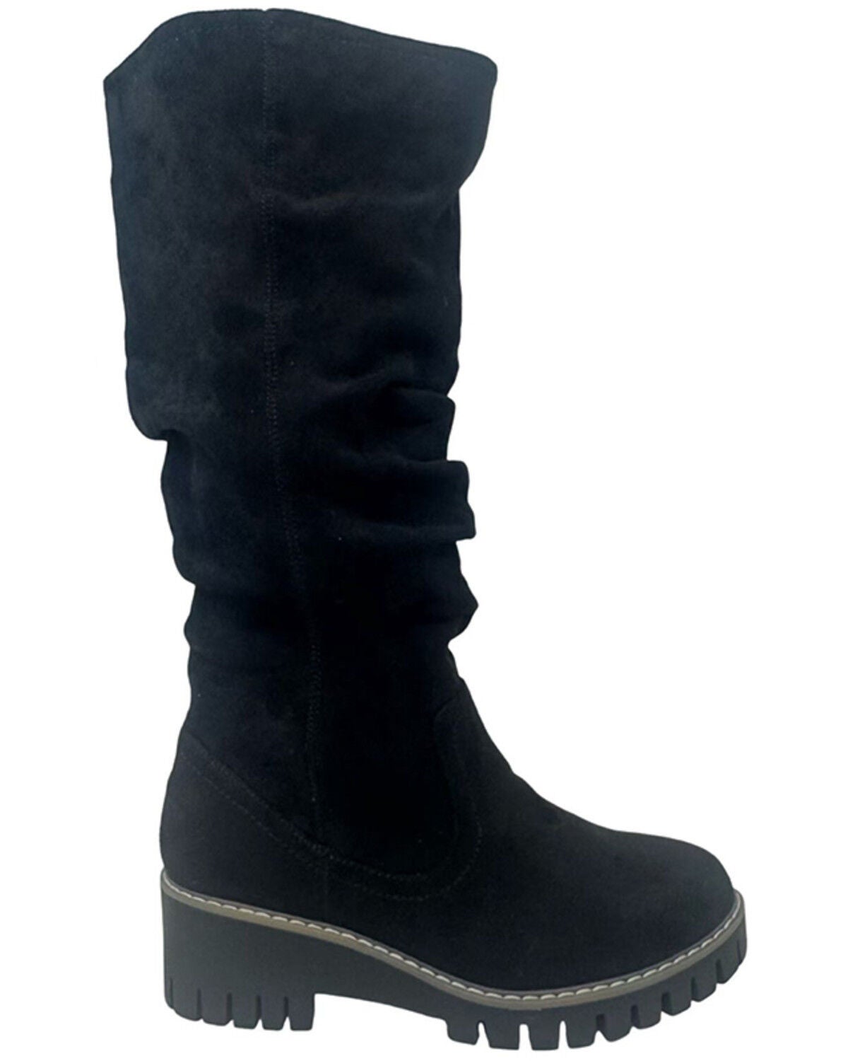 Image #1 - Very G Women's Dashing Tall Fashion Boots - Round Toe, Black, hi-res