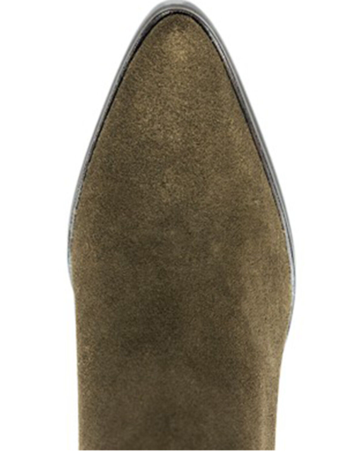 Image #4 - Band of the Free Women's Willow Western Fashion Booties - Round Toe, Olive, hi-res