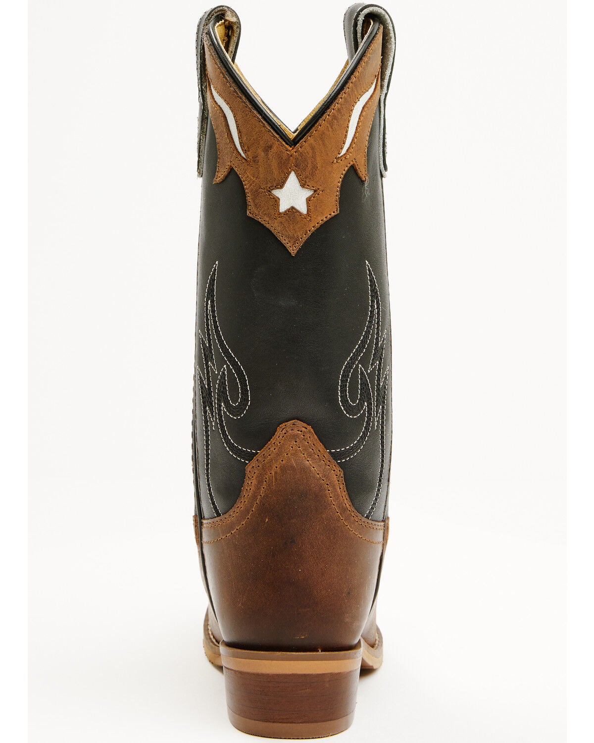 Image #5 - Cody James Boys' Little Show Time Western Boots - Square Toe, Black, hi-res
