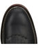 Image #6 - Justin Men's Drennan Lace-Up Boots - Round Toe, Black, hi-res
