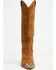 Image #4 - Idyllwind Women's Silver Spur Suede Tall Western Boots - Round Toe, Cognac, hi-res