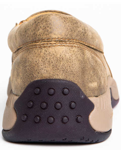 Image #5 - Cody James Men's Tan Oxford Slip-On Shoes - Moc Toe, Tan, hi-res