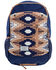 Image #1 - Hooey Rockstar Southwestern Print Logo Backpack, Navy, hi-res
