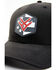 Image #2 - Hawx Men's Black Flag Hectagon Logo Patch Mesh-Back Ball Cap , Black, hi-res