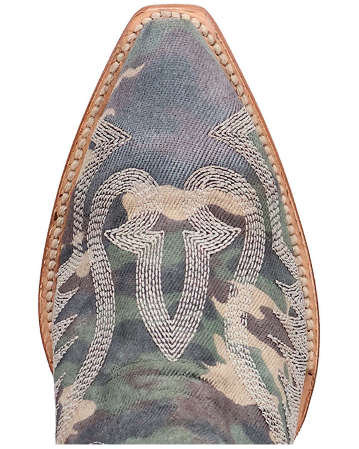 Image #6 - Dan Post Women's Darlin' Camo Print Tall Western Boots - Snip Toe, Camouflage, hi-res