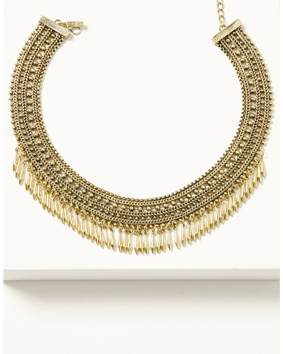 Image #1 - Shyanne Women's Desert Boheme Choker Necklace, Gold, hi-res