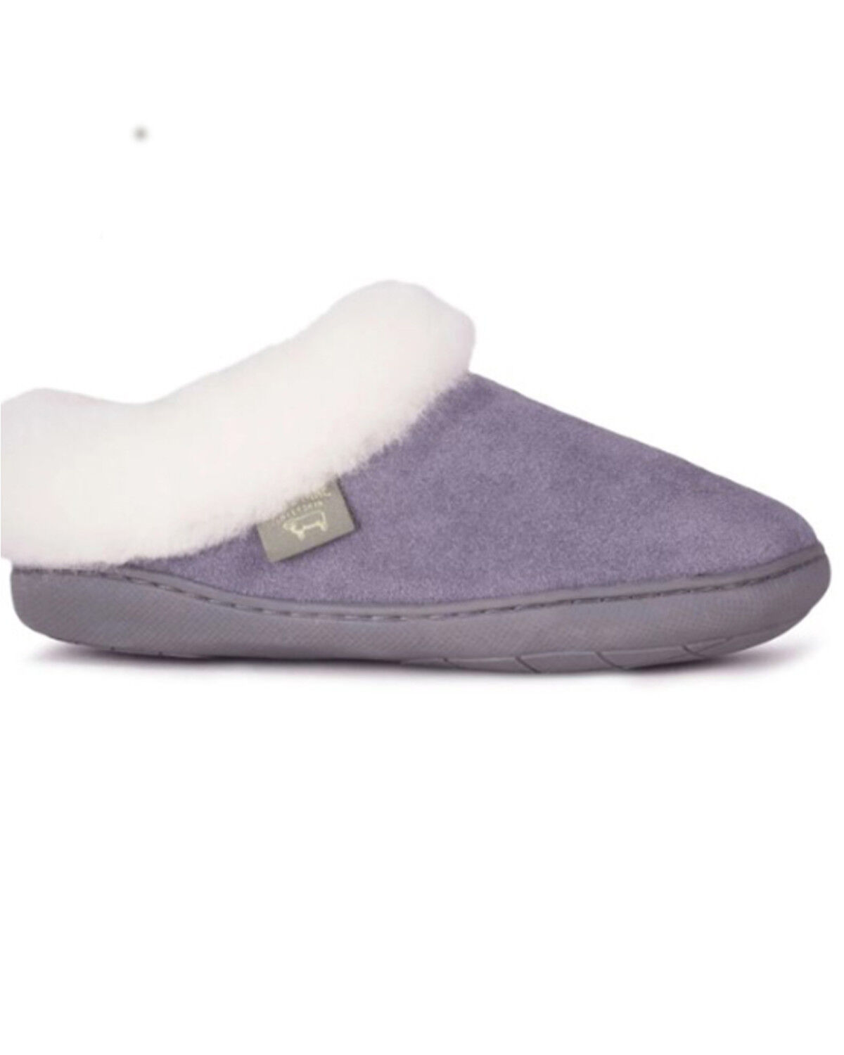Image #1 - Cloud Nine Women's Sunrise Sheepskin Clogs, Grey, hi-res