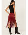 Image #3 - Idyllwind Women's Shiloh Faux Suede Asymmetrical Fringe Skirt, , hi-res