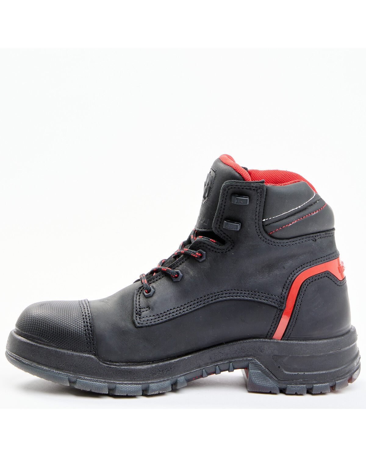 Image #3 - Wolverine x Ram Collection Men's Rebel Work Boots - Composite Toe, Black, hi-res