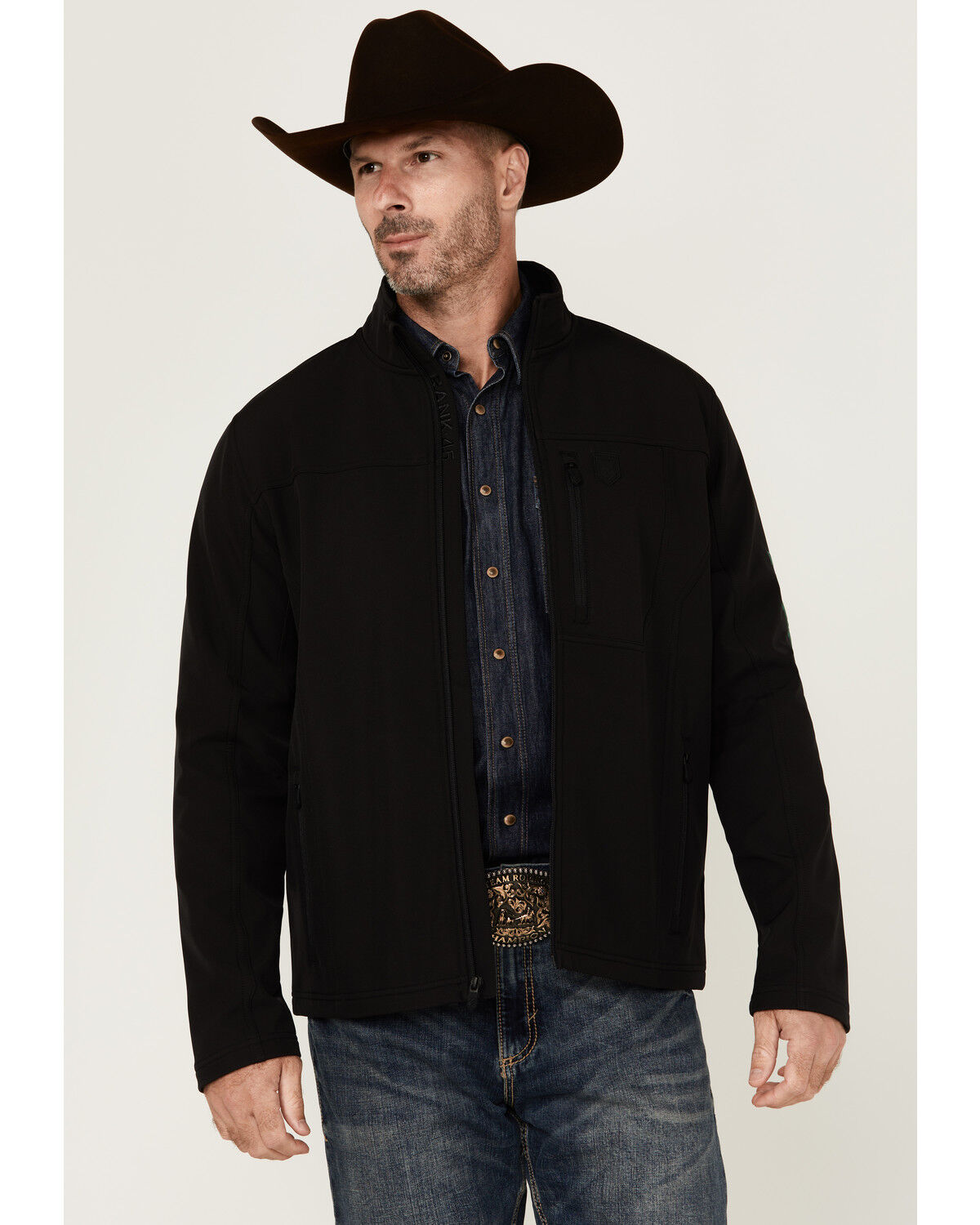 RANK 45® Men's Mexico Flag Softshell Jacket - Country Outfitter RANK 45® Men's Mexico Flag Softshell Jacket - Country Outfitter