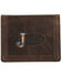 Image #1 - Justin Men's Brown Front Pocket Serape Bifold Wallet, Brown, hi-res