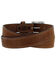 Tony Lama Men's Basic Double Stitch Belt, Brown, hi-res