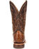 Durango Men's Wheat Brown Exotic Full-Quill Ostrich Western Boots - Square Toe, Brown, hi-res