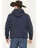 Image #4 - RANK 45® Men's Border Striped Print Hooded Sweatshirt, Multi, hi-res