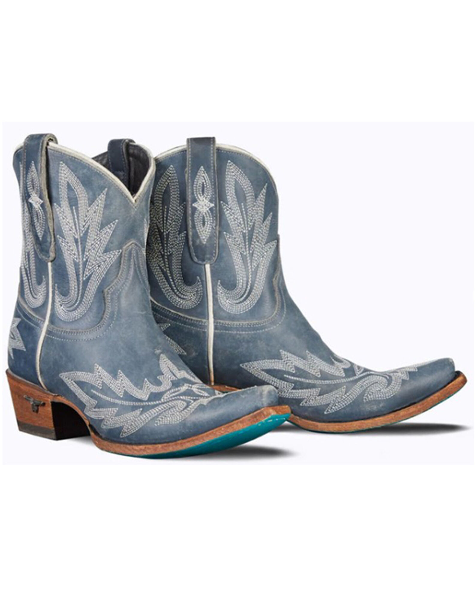 Lane Women s Lexington Distressed Western Fashion Booties Snip