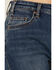 Image #4 - Rock & Roll Denim Women's Medium Wash High Rise Yoke Detail Bootcut Denim Jeans, Medium Wash, hi-res