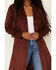 Image #3 - Shyanne Women's Fringe Faux Suede Trench Coat, , hi-res