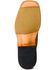 Image #5 - Macie Bean Women's Slick Rikki Western Boots - Broad Square Toe, Cream/brown, hi-res