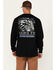 Image #1 - Hawx Men's FR Tower Long Sleeve Graphic Work T-Shirt, Black, hi-res