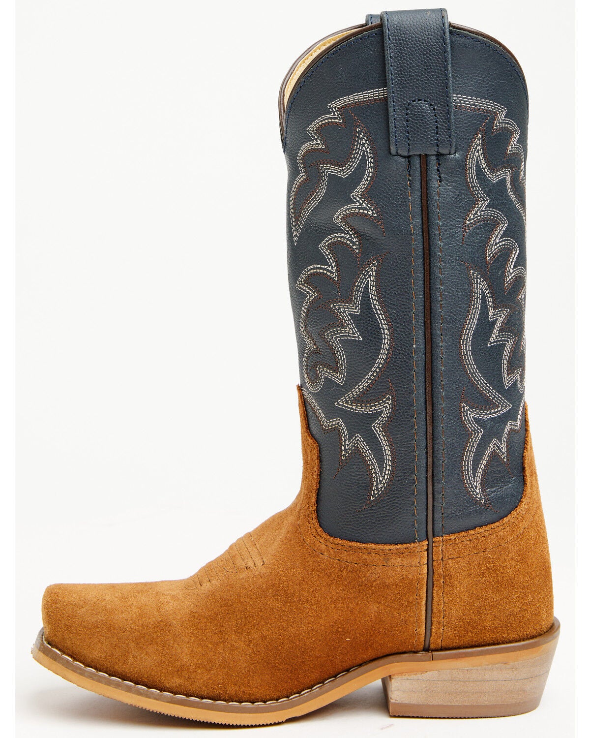 Image #3 - Cody James Boys' Jace Western Boots - Square Toe, Blue, hi-res