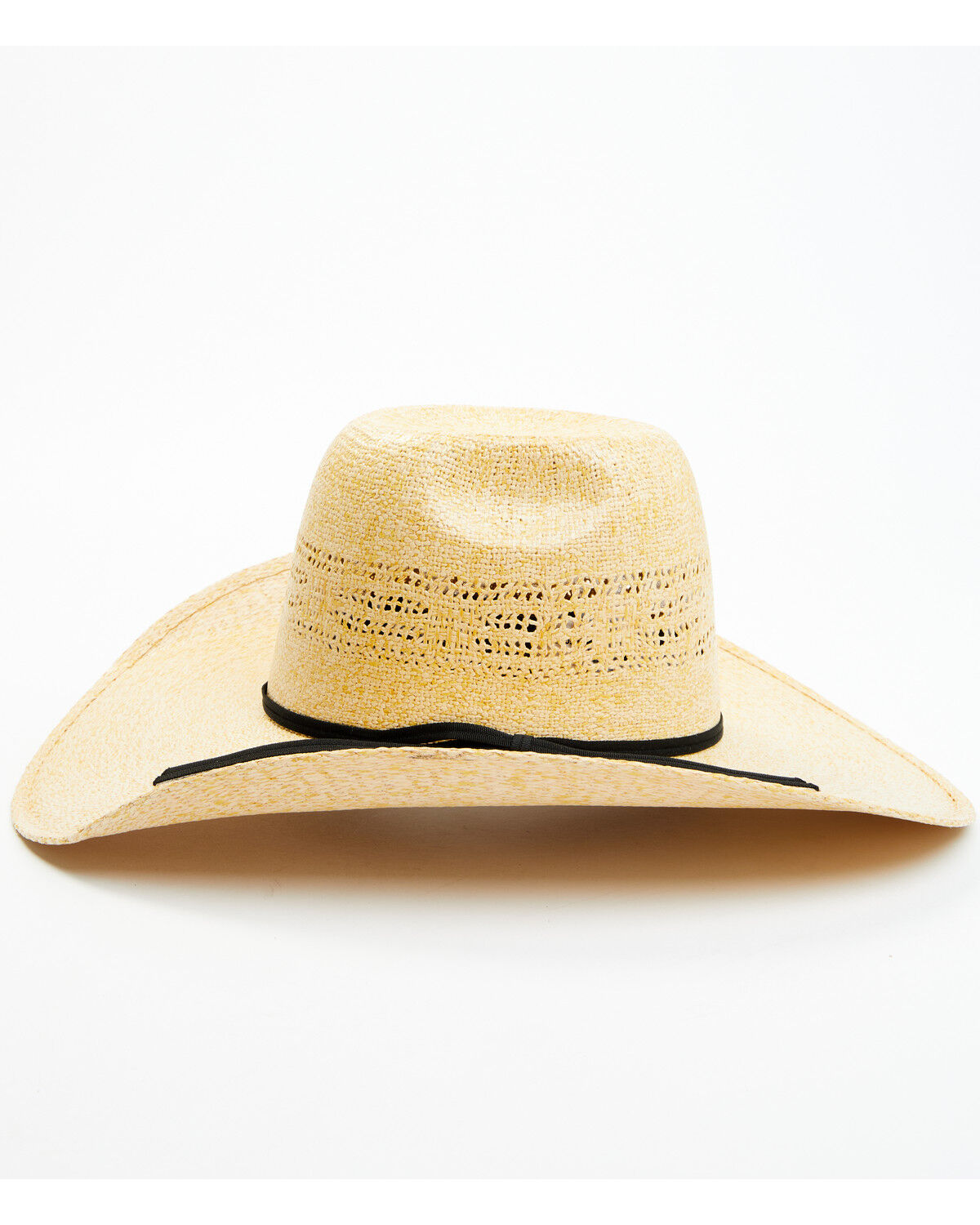 Image #3 - Rodeo King 25X Straw Cowboy Hat, Black, hi-res