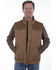Image #1 - Scully Men's Canvas Vest, Tan, hi-res