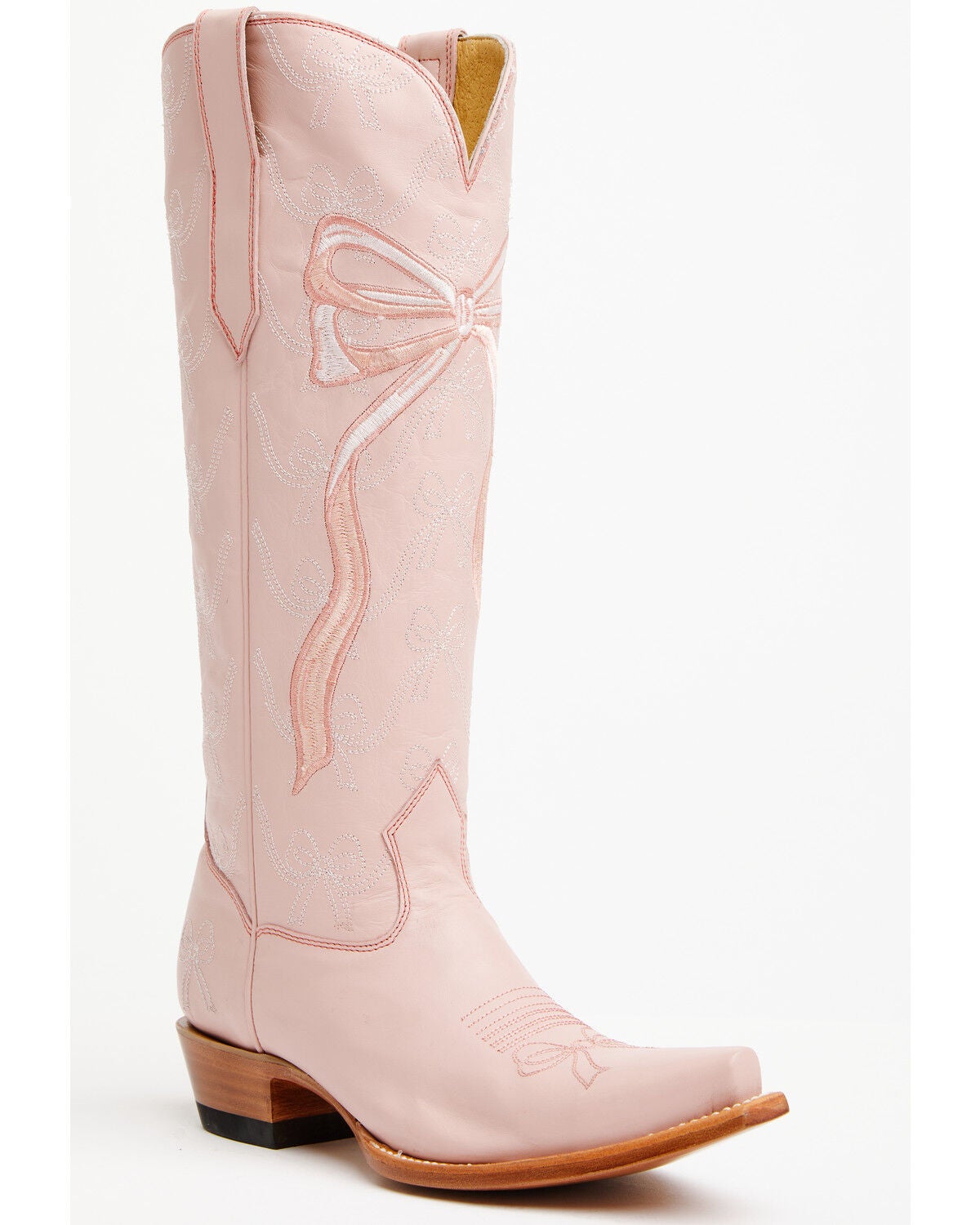 Yippee Ki Yay by Old Gringo Women's Super Shy Western Boots - Snip Toe, Pink, hi-res