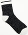 Image #1 - Brother's and Sons Men's Charcoal Rugby Stripe Crew Socks , Charcoal, hi-res