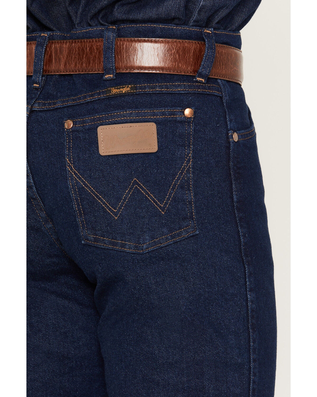 Image #4 - Wrangler Men's 937 Stretch Slim Cowboy Cut Jeans, Indigo, hi-res