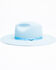 Image #3 - Rodeo King Women's Tracker Felt Western Fashion Hat , Light Blue, hi-res