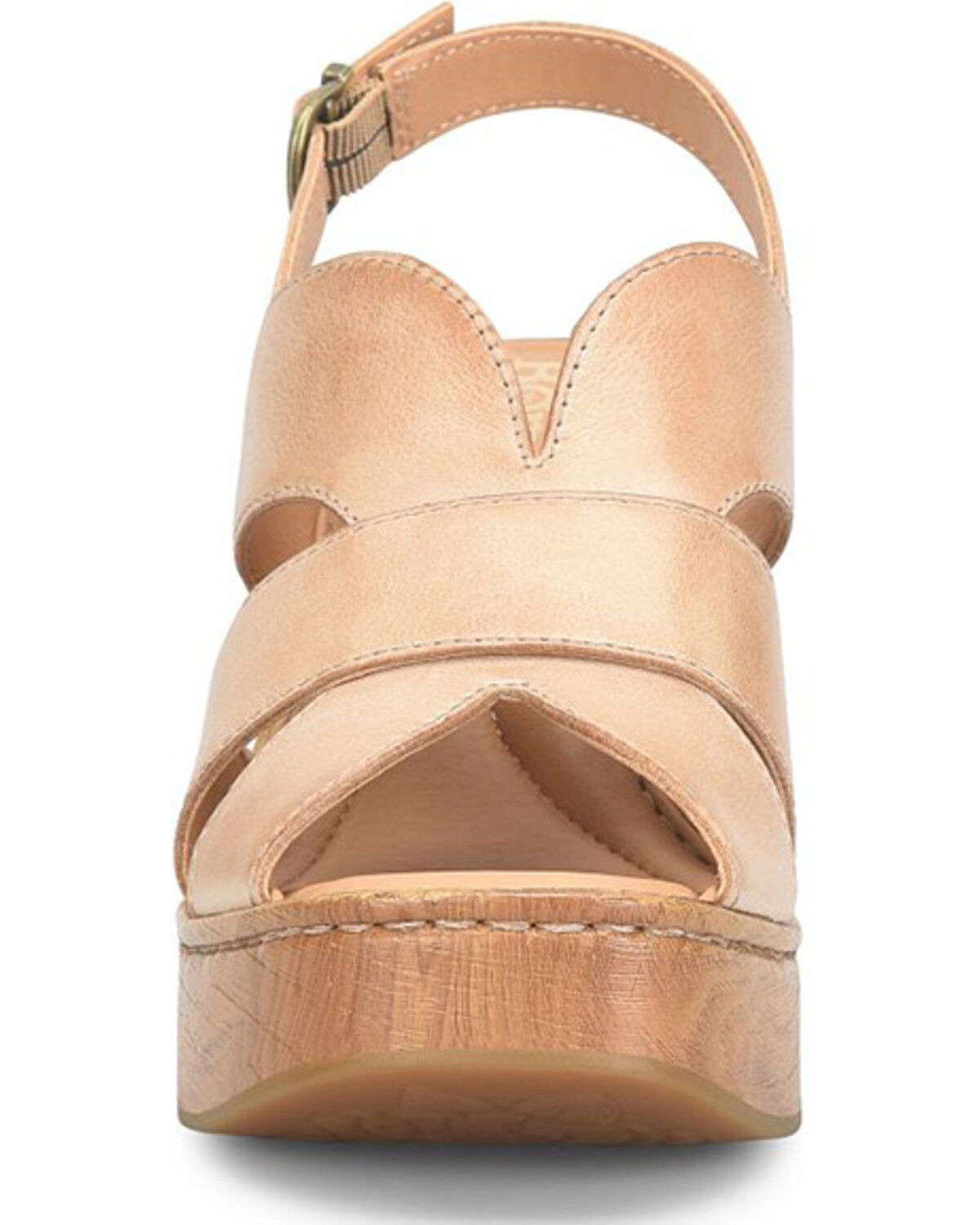 Image #4 - Born Women's Nassau Platform Sandals, Natural, hi-res